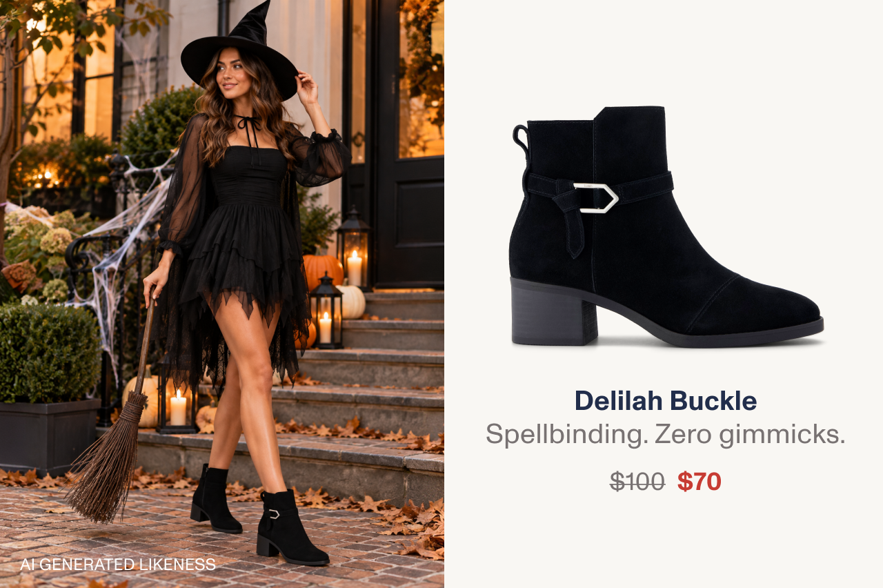Delilah Buckle Ankle Boot