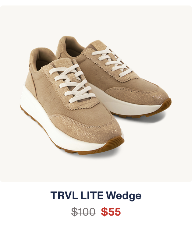 TRVL Lite Wedge Sneaker