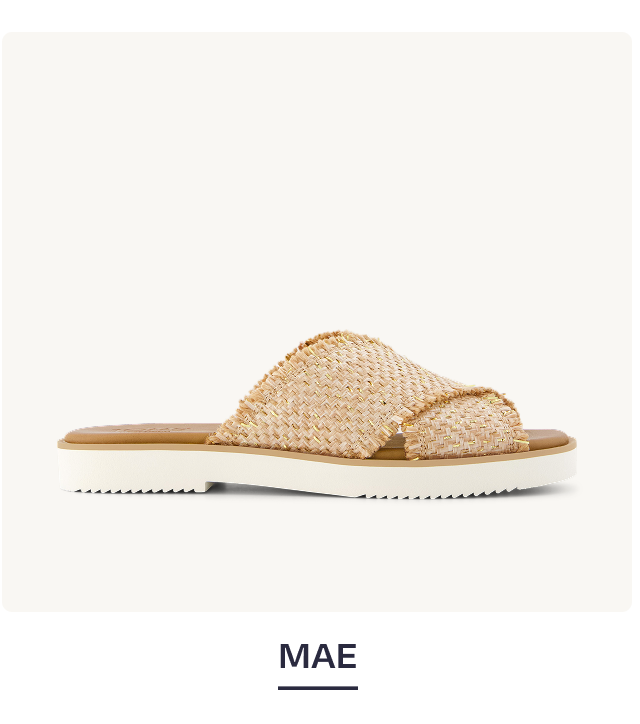 Mae Crossover Slide Sandal