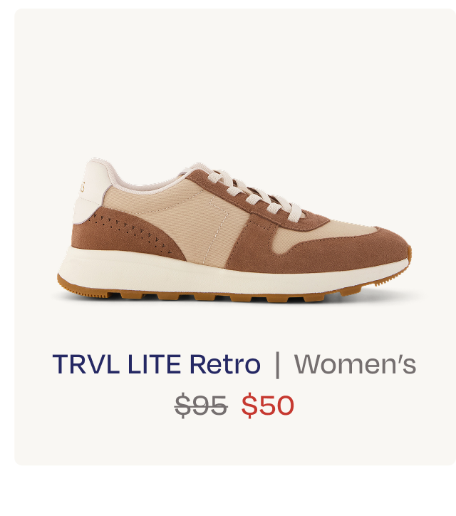 TRVL LITE Retro Runner Sneaker