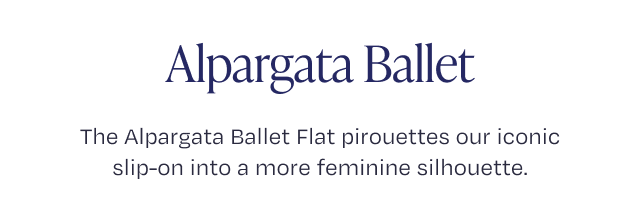 The Alpargata Ballet Flat