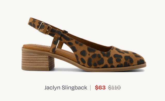 Jaclyn Slingback Heel