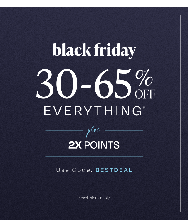 Black Friday 30-65% Off Everything - Image