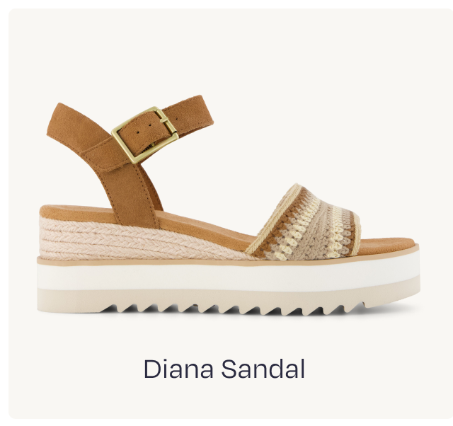 Diana Wedge Sandal
