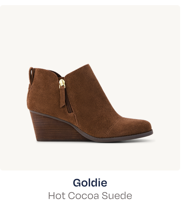 Goldie Wedge Ankle Bootie