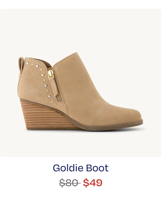 Goldie Wedge Ankle Bootie