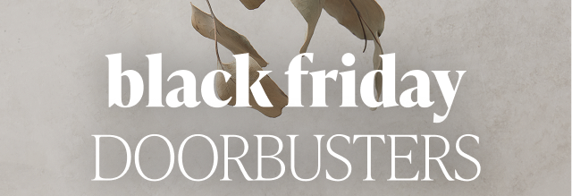 Black Friday - Doorbusters - Image