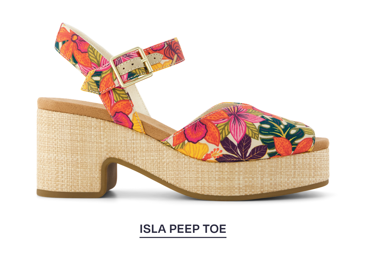 Isla Peep Toe Heeled Sandal