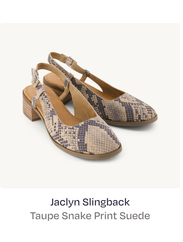 Jaclyn Slingback Heel