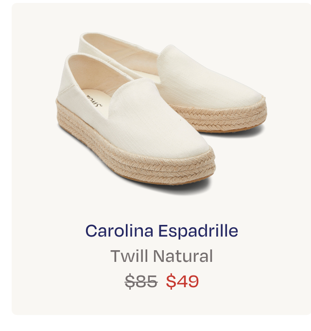 Carolina Espadrille