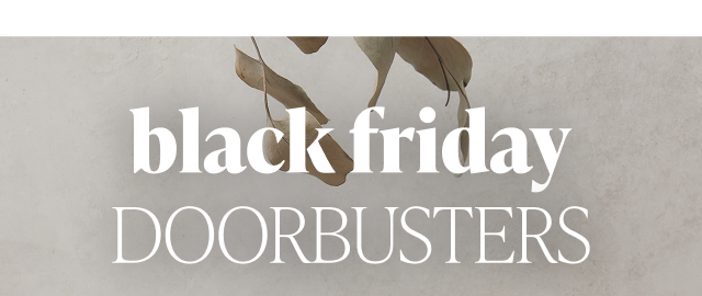 Black Friday Doorbusters - Image