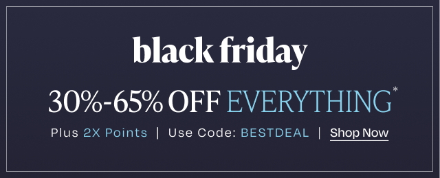 Black Friday 30-65% Off Everything - Image