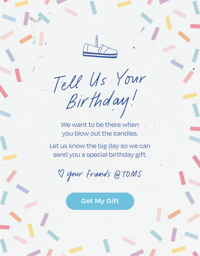 Tell Us Your Birthday! 