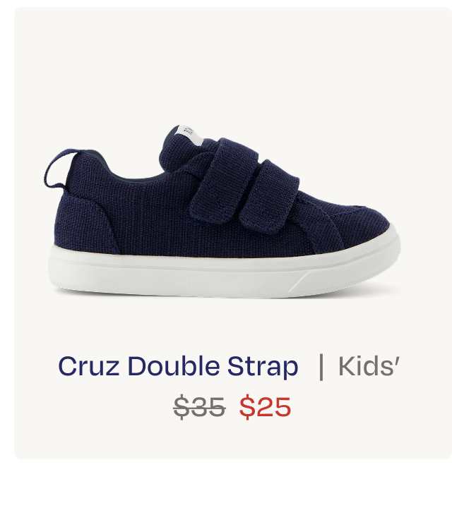 Cruz Double Strap Toddler Sneaker