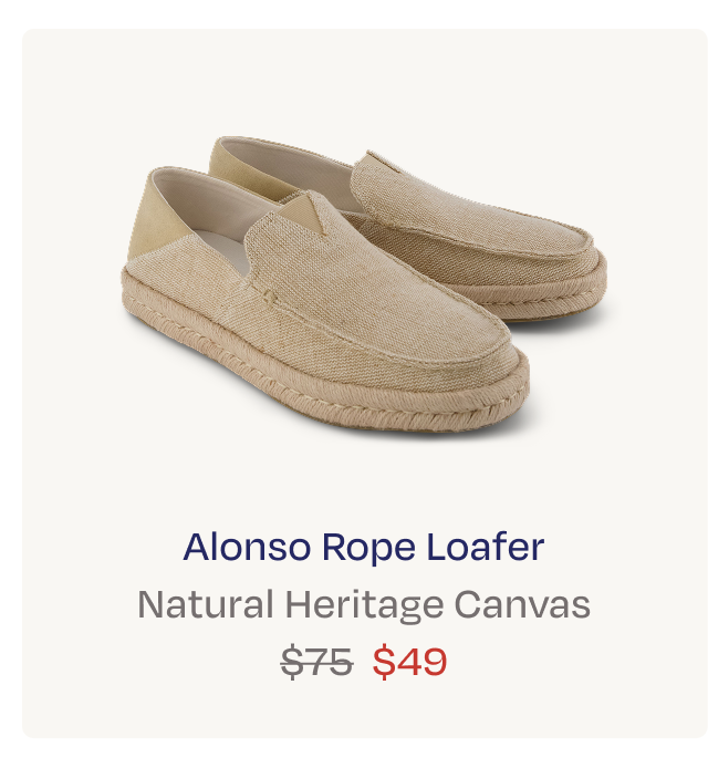 Alonso Rope Loafer