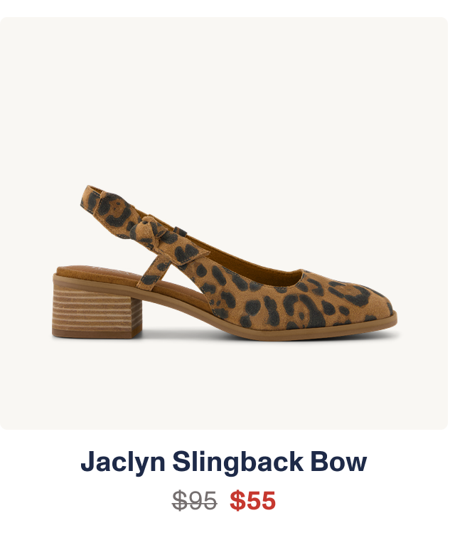 Jaclyn Slingback Bow Heel