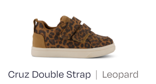 Cruz Double Strap Toddler Sneaker - Image