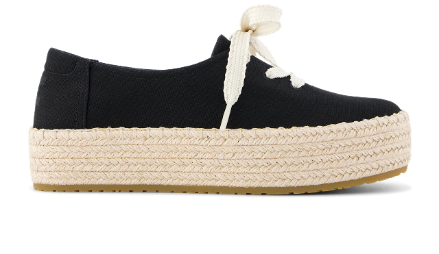 Valencia Lace-Up Platform Espadrille
