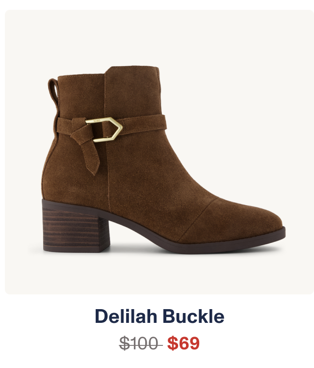 Delilah Buckle Ankle Boot