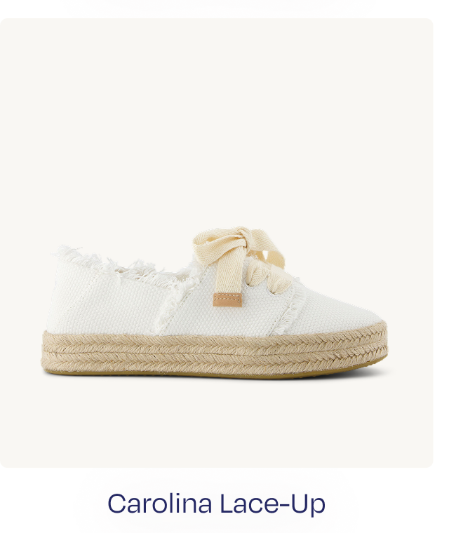 Carolina Lace-Up Espadrille