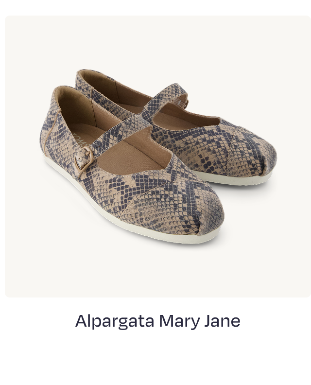 Alpargata Mary Jane
