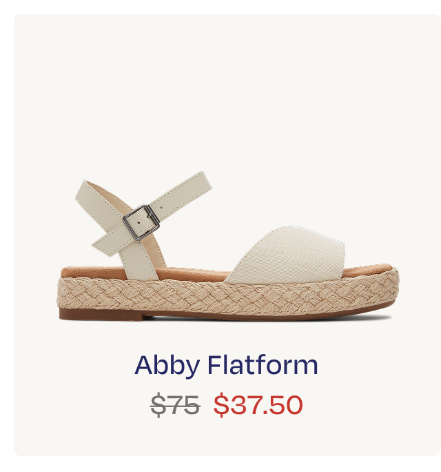 Abby Flatform Espadrille Sandal