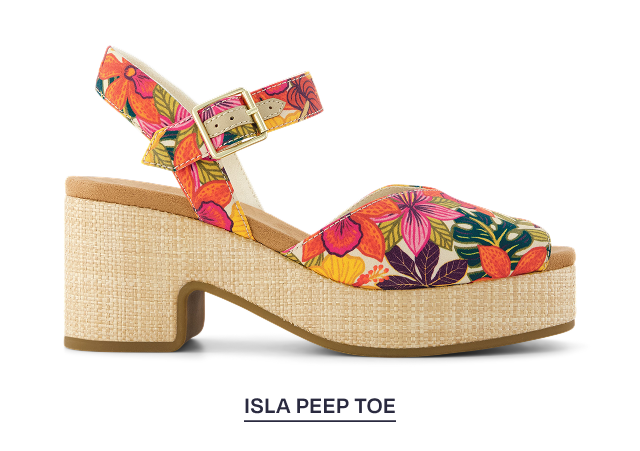 Isla Peep Toe Heeled Sandal