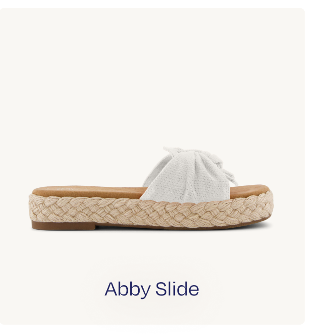 Abby Slide Flatform Espadrille Sandal