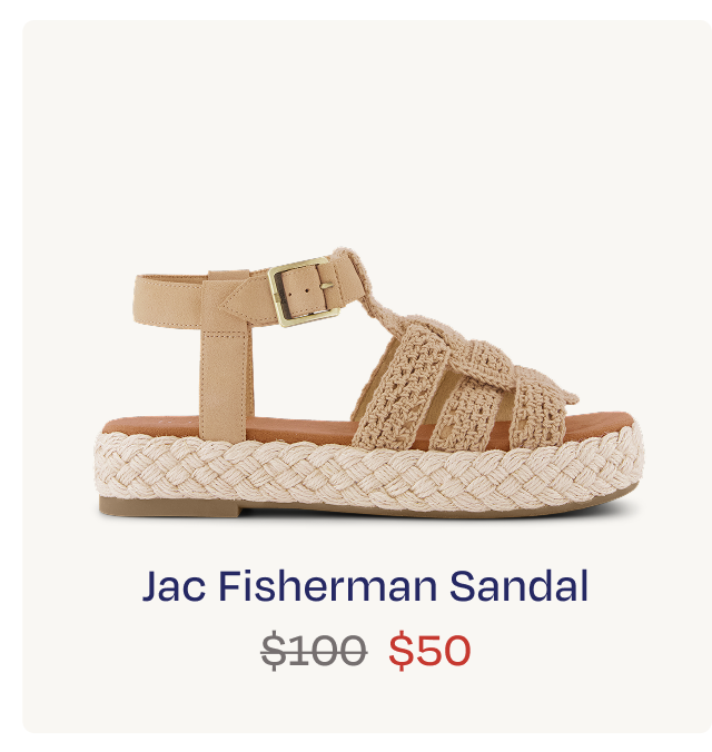 Jac Fisherman Sandal
