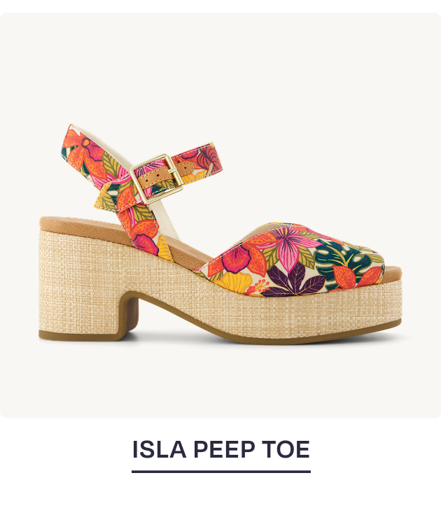 Isla Peep Toe Heeled Sandal