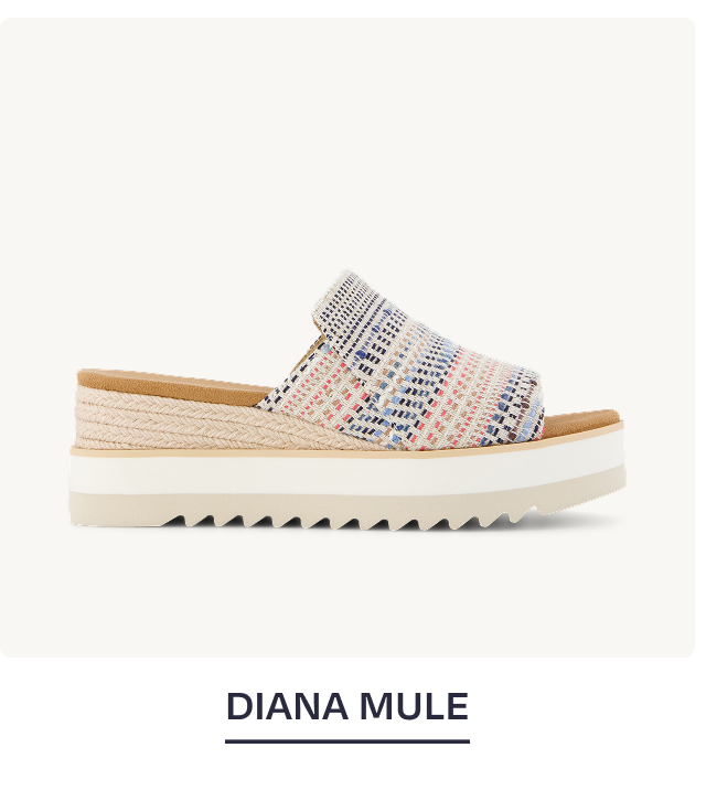 Diana Mule Wedge Sandal