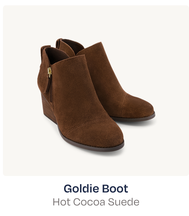 Goldie Wedge Ankle Bootie