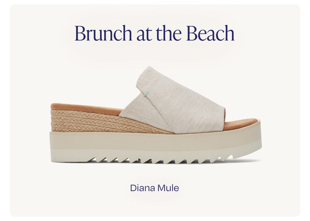 Diana Mule Wedge Sandal
