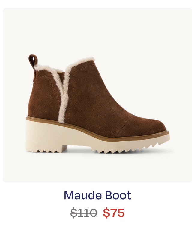 Maude Wedge Boot