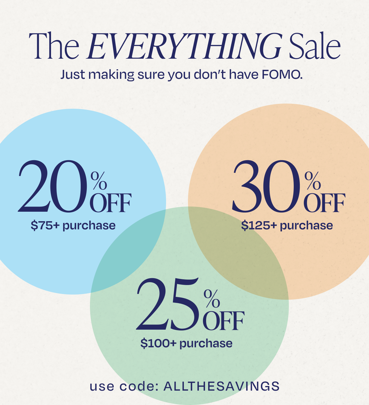 The Everything Sale