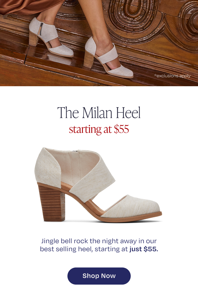Milan Closed Toe Heel - Image