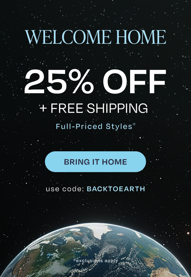 25% Off Select Full-Priced Styles + Free Shipping