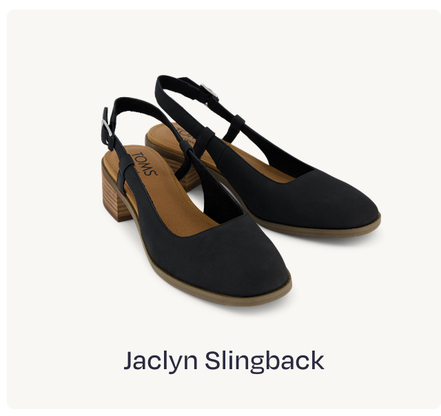 Jaclyn Slingback Heel