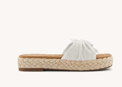 Abby Slide Flatform Espadrille Sandal