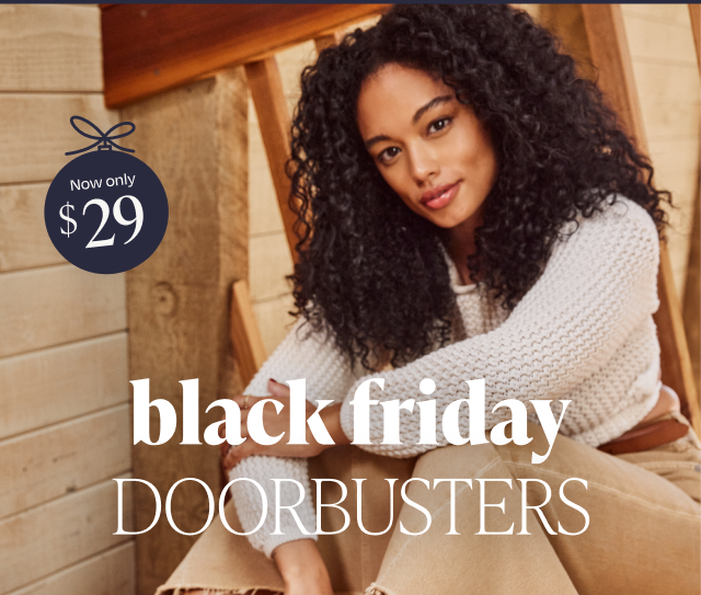 Black Friday Doorbusters - Image