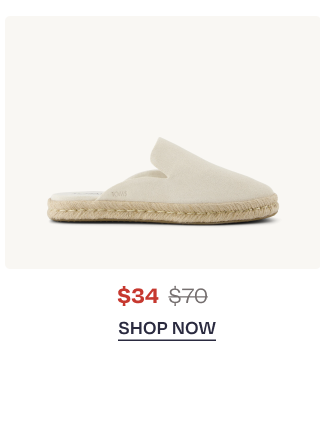 Santiago Mule Espadrille