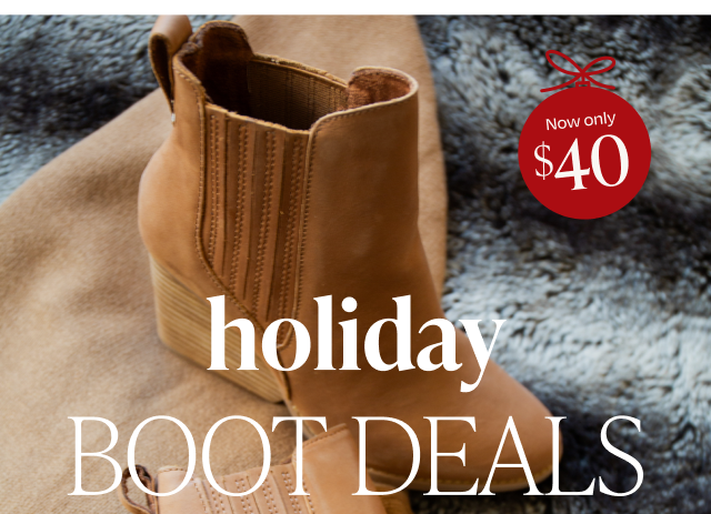 Holiday Boot Deals - Image