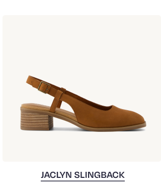 Jaclyn Slingback Heel