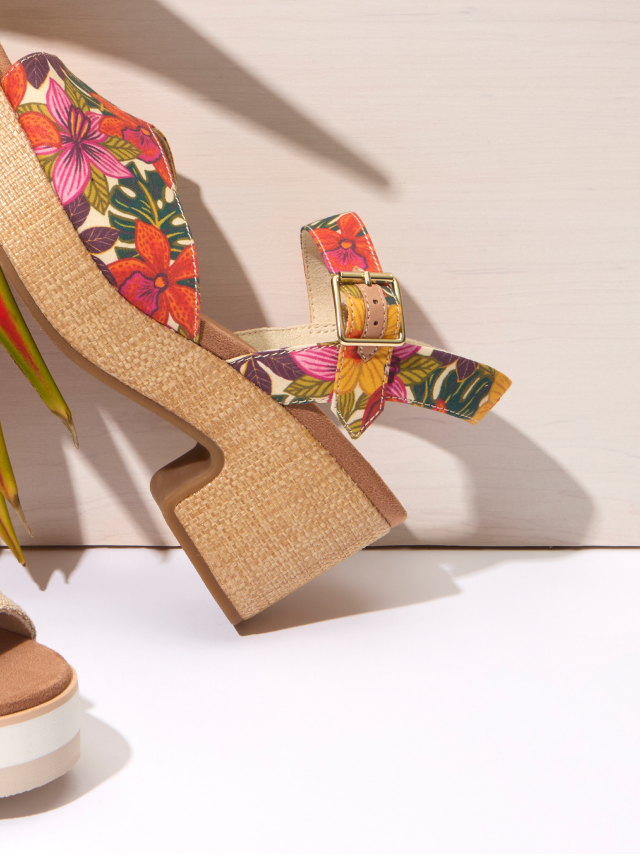 Isla Peep Toe Heeled Sandal