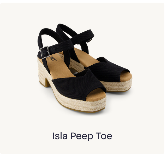 Isla Peep Toe Heeled Sandal