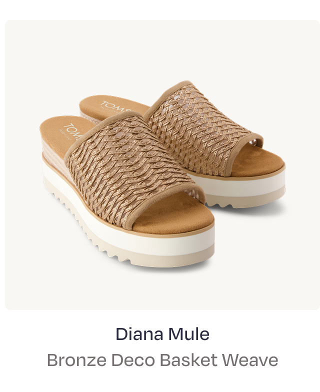 Diana Mule Wedge Sandal