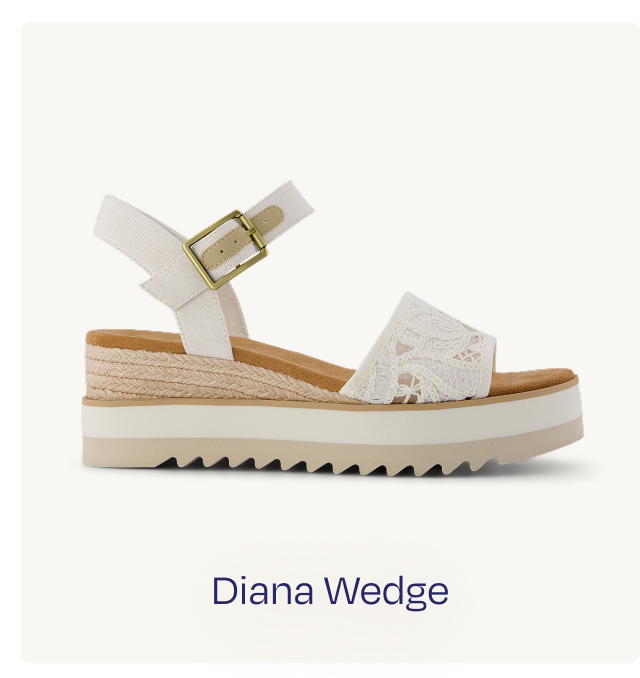 Diana Wedge Sandal