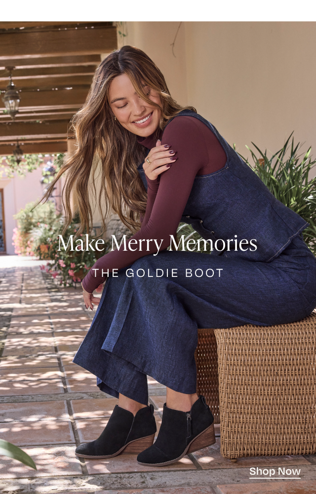 Shop Goldie Wedge Ankle Bootie - Button