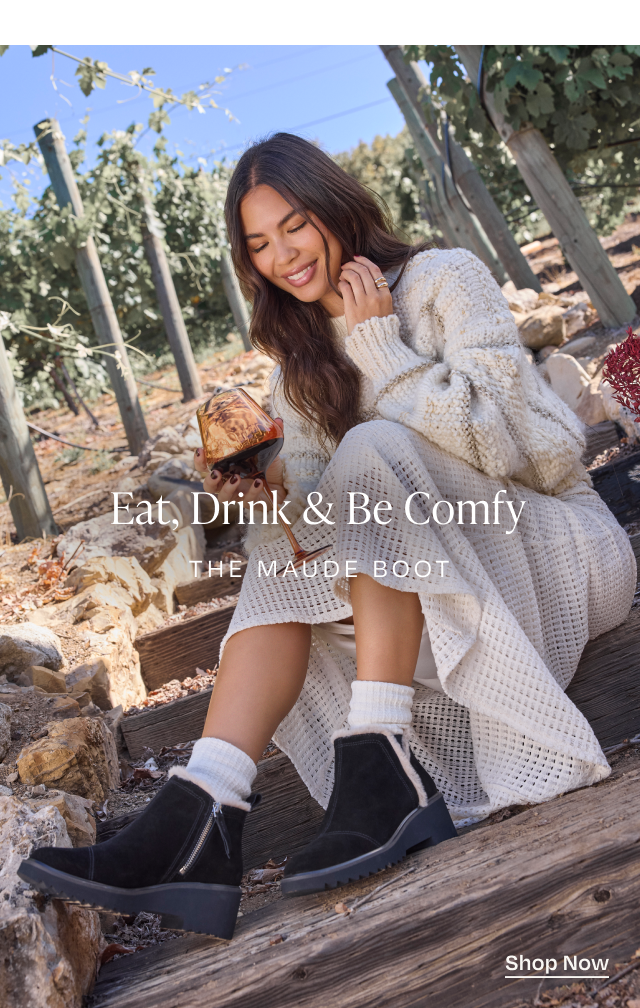 Shop Maude Wedge Boot - Button