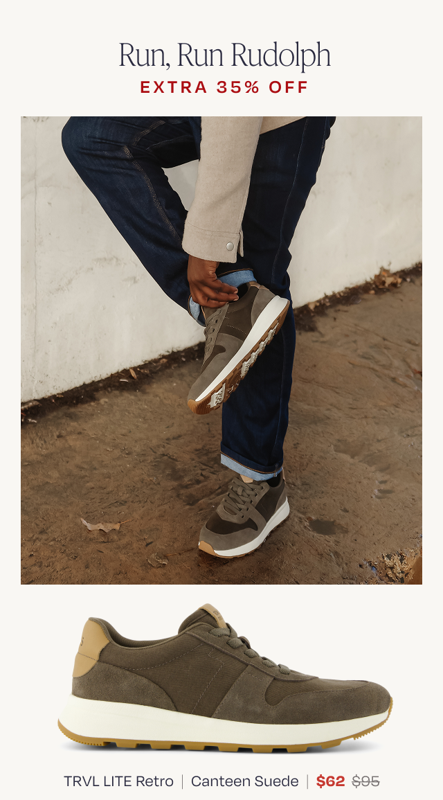 TRVL LITE Retro Runner Sneaker - Image